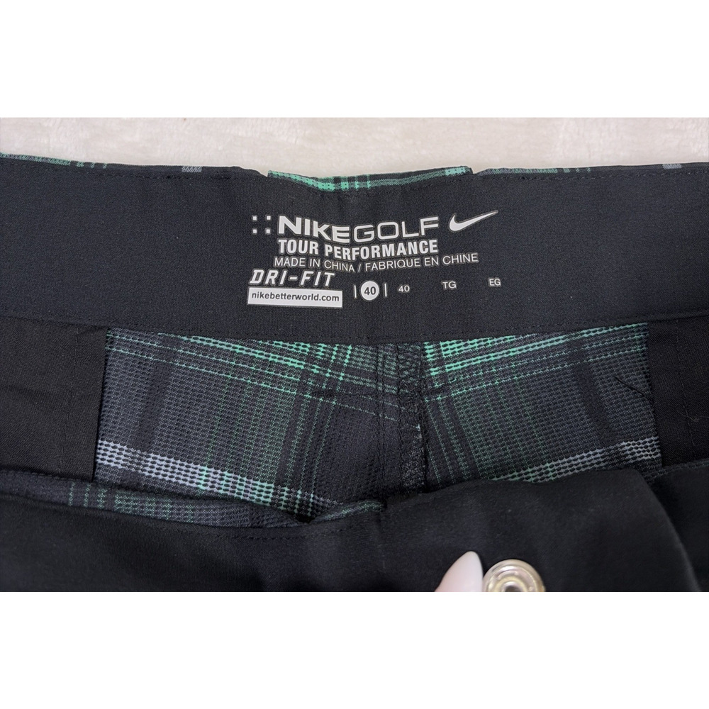 2 pair Nike Golf Mens Shorts Tour Performance Dri Fit 40 Plaid FS Bnfts Charity - Picture 6 of 16